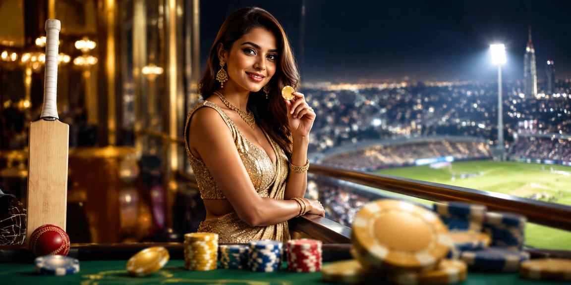 Man placing cricket bets responsibly on mobile device