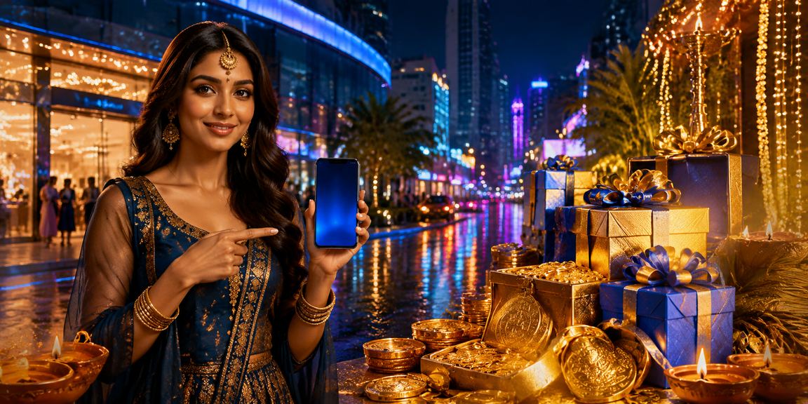 Mumbai Diwali festival with promotional bonus